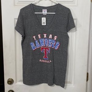 Genuine Merchandise Texas Rangers Baseball Tee Womens